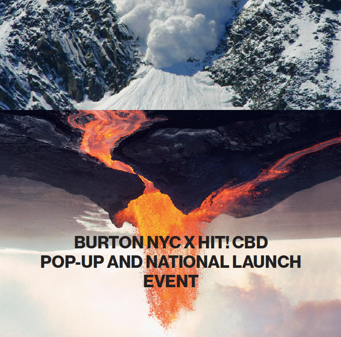 NYC Burton Snowboards x Hit! Pop shop