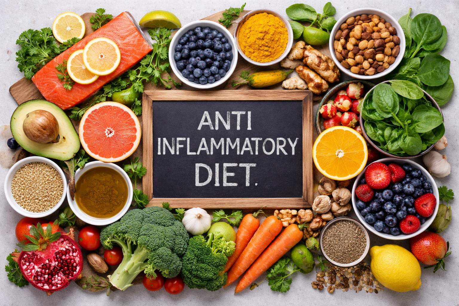 Can the anti-inflammatory diet help fight chronic pain?