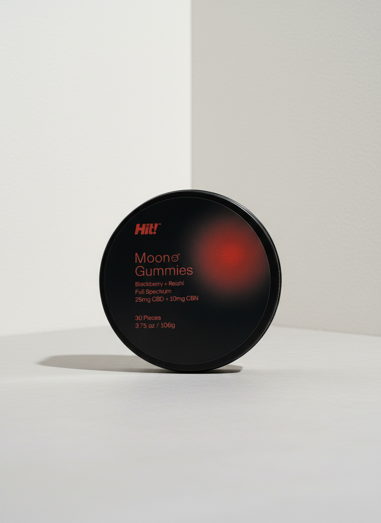 Moon Gummies | Blackberry & Reishi | 30 ct | Hit! Balm