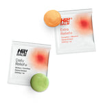 2x Hit! Balm Samples 1x Daily Relief & 1x Extra Strength Packets